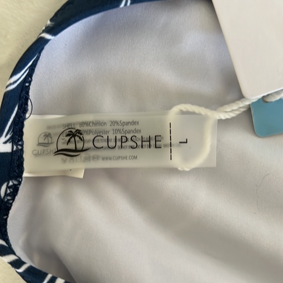 Leaf Print Bikini Bottom - Picture 5 of 6